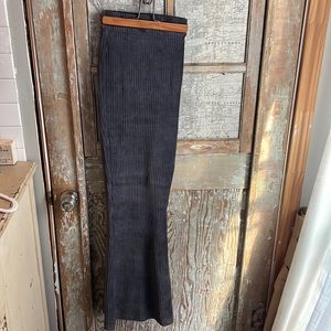 Arie ribbed flare leggings